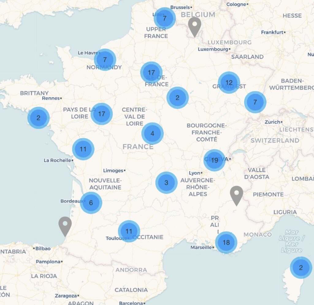 Carte écologie industrielle territoriale